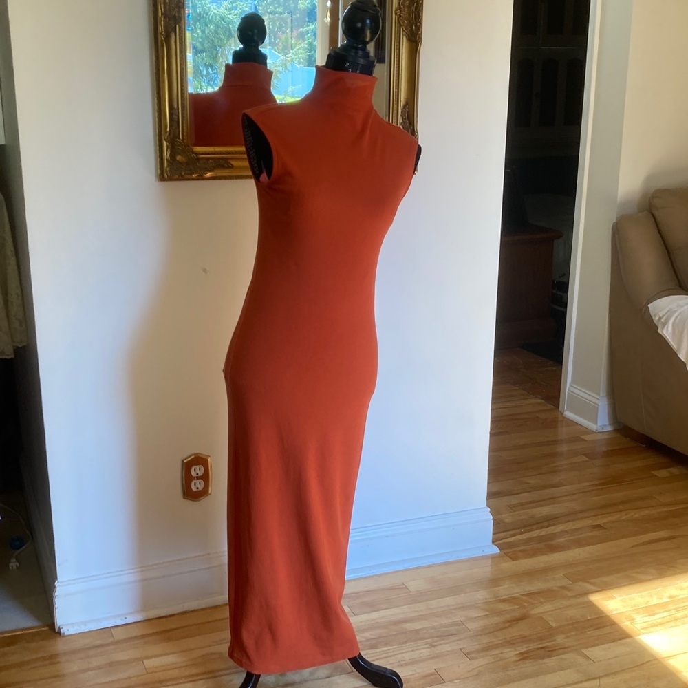 House of Harlow 1960 Terracotta Maxi Dress